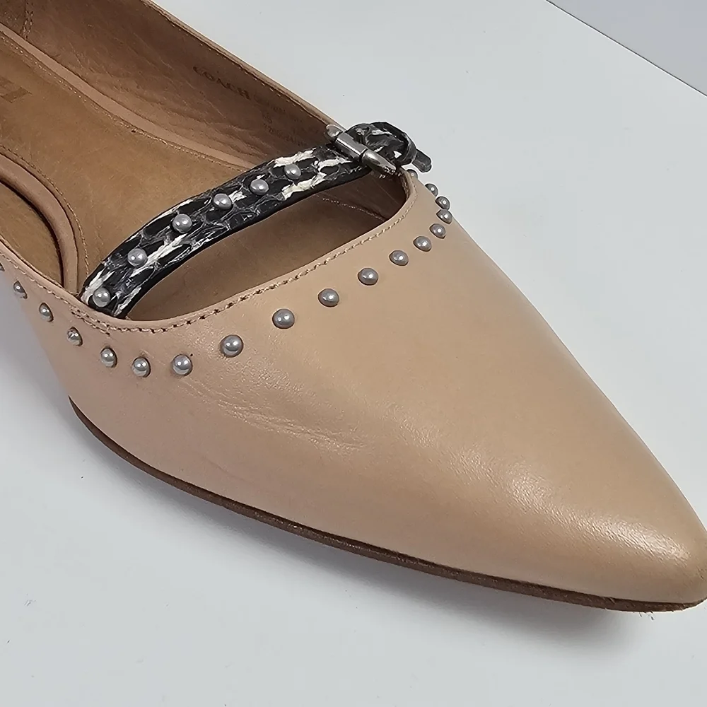 Coach Nude-Beachwood Jody Flats - Picture 7 of 15